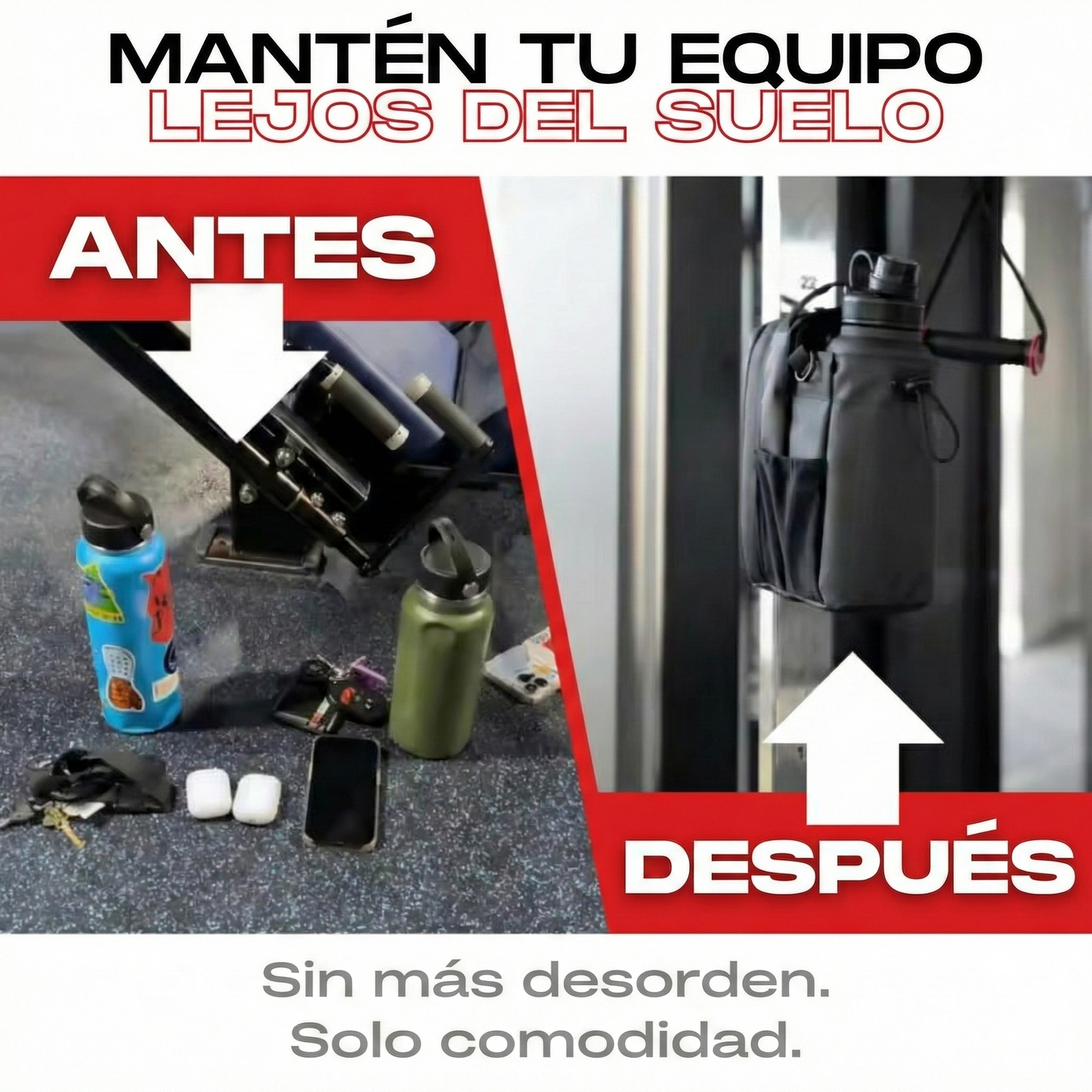 BOLSO MAGNETICO PARA GYM-OFICINA